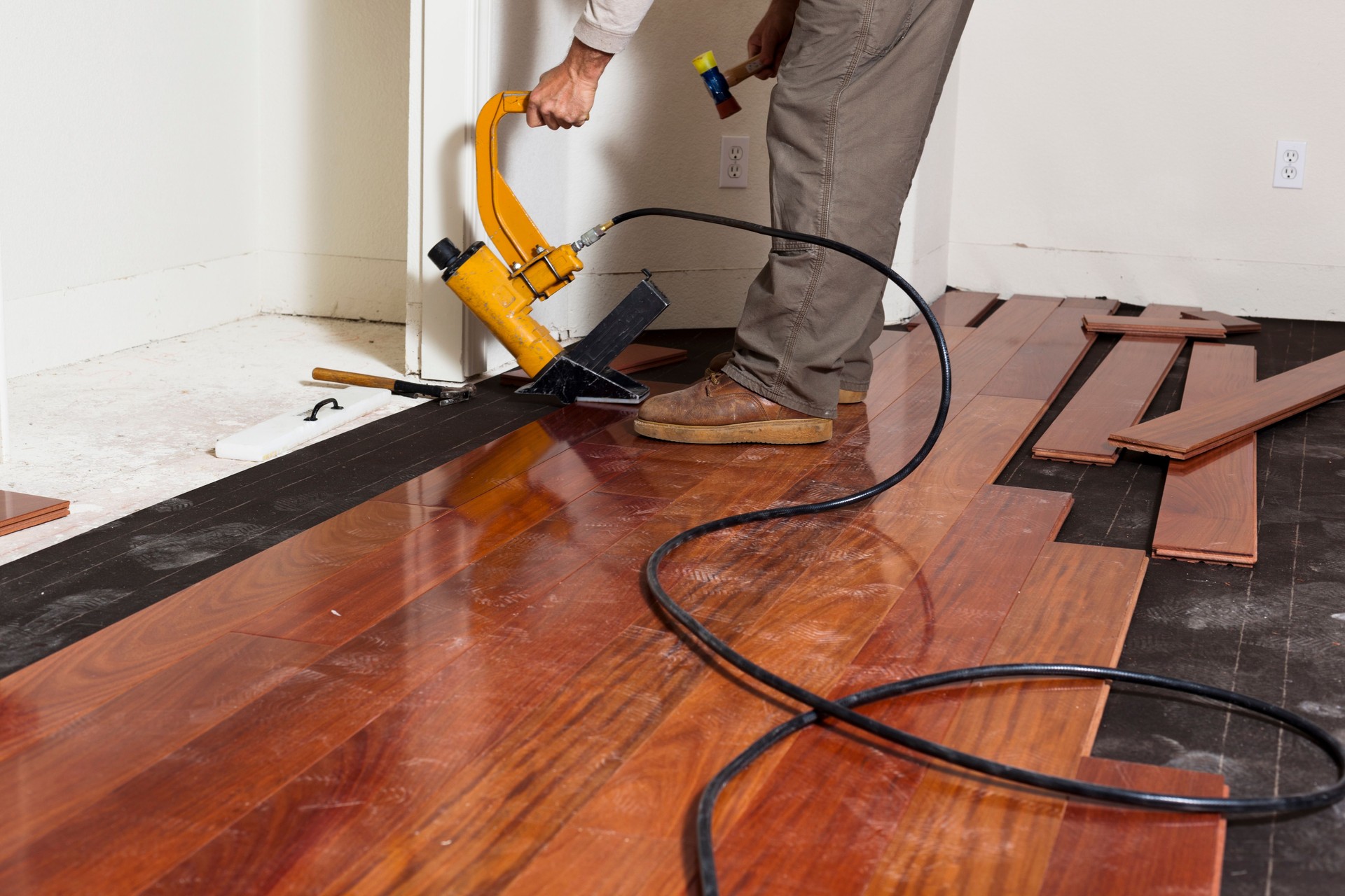 Hardwood Floor Installation